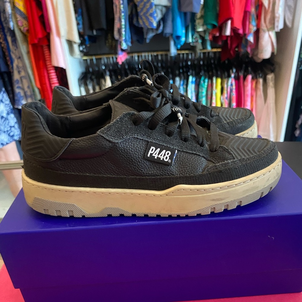 P448 skater raven sneakers size 6.5